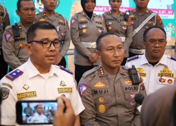 Ditlantas Poldasu bersama Dishub Pemprov Sumut, memetakan 10 wilayah rawan gangguan lalu lintas di Sumut.