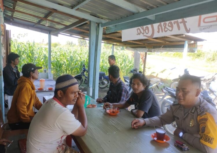 Jelang PON XXI 2024, Bhabinkamtibmas Polres Simalungun bergerak di Seluruh Desa dan Nagori.