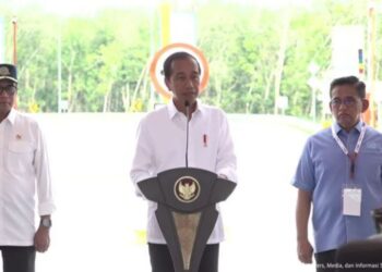 Kunjungan Presiden Republik Indonesia, Ir. H. Joko Widodo dalam rangka peresmian Pintu Tol Ruas Indrapura-Kisaran, Seksi 2 (Lima Puluh-Kisaran).